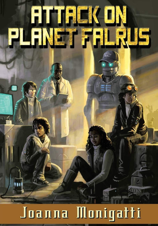 Sci-fi Fantasy Book Attack on Planet Falrus Hardback
